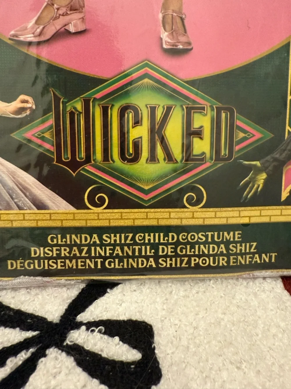 Glinda Shiz Child Costume - Pink & White
